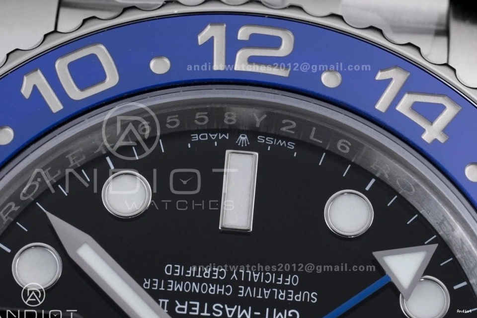 Jubilee Best Steel on II 126710 1:1 904L BLNR Bracelet VSF Batgirl V3 DD3285 Edition GMT-Master 0309